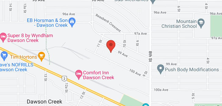map of 1017 99 AVE